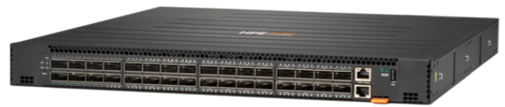 Aruba CX 8325P-32p-32 × 100GbE QSFP28 port High-Performance 1U, AC/DC PSU with PTP Class C & Data Plane Aruba CX 8325P-32p-32 × 100GbE QSFP28 port High-Performance 1U, AC/DC PSU with PTP Class C & Data Plane